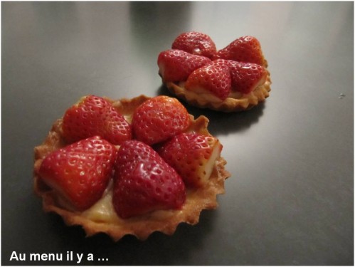 [Recette] Tartelette à la fraise