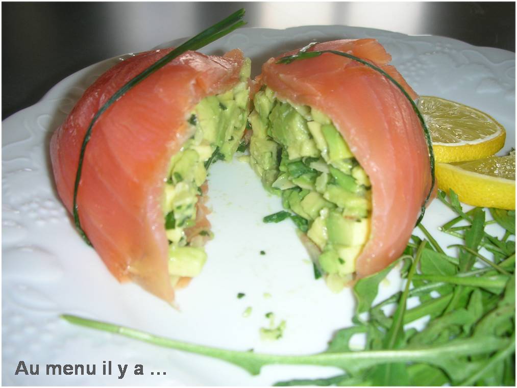 [Recette] Dome de saumon fourré à l’avocat et amandes