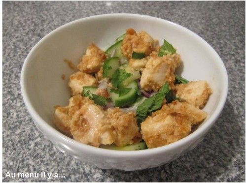 [Recette] Salade thaïlandaise de poulet et concombre