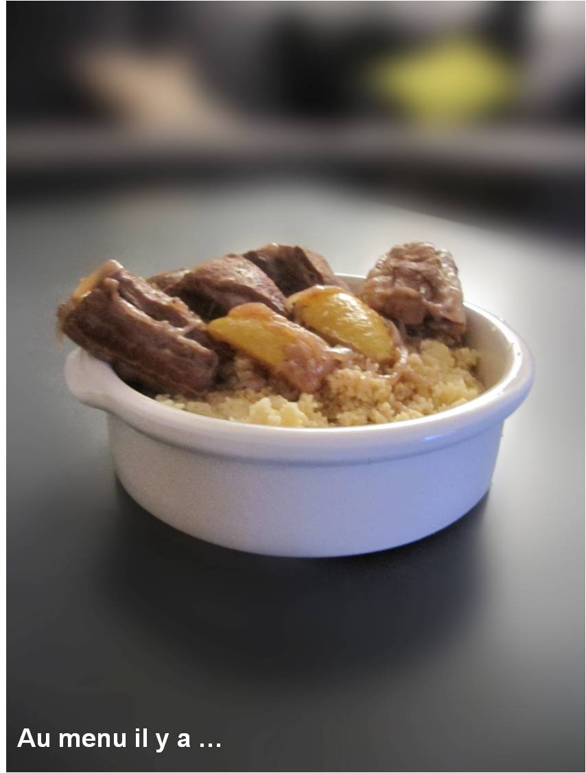 [Recette] Tajine de veau saveurs miel, cannelle et citron confit