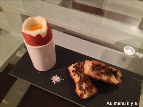 [Recette] Oeuf à la coque, mouillettes à la truffe