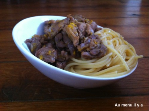 [Recette] Pintade à l’orange