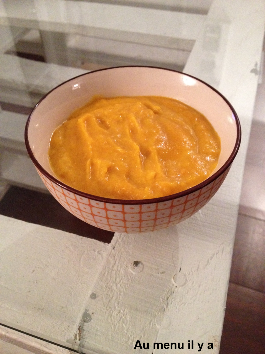 [Recette] Soupe potimarron, lait de coco