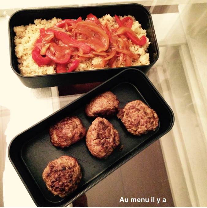 [Recette] [Tupperware] : Boulettes de boeuf aux épices, Couscous