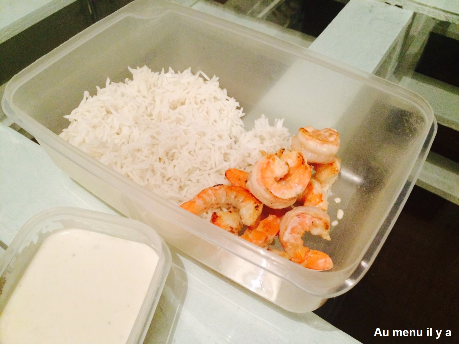 [Recette] [Tupperware] Crevettes à l’ail déglacées au cognac