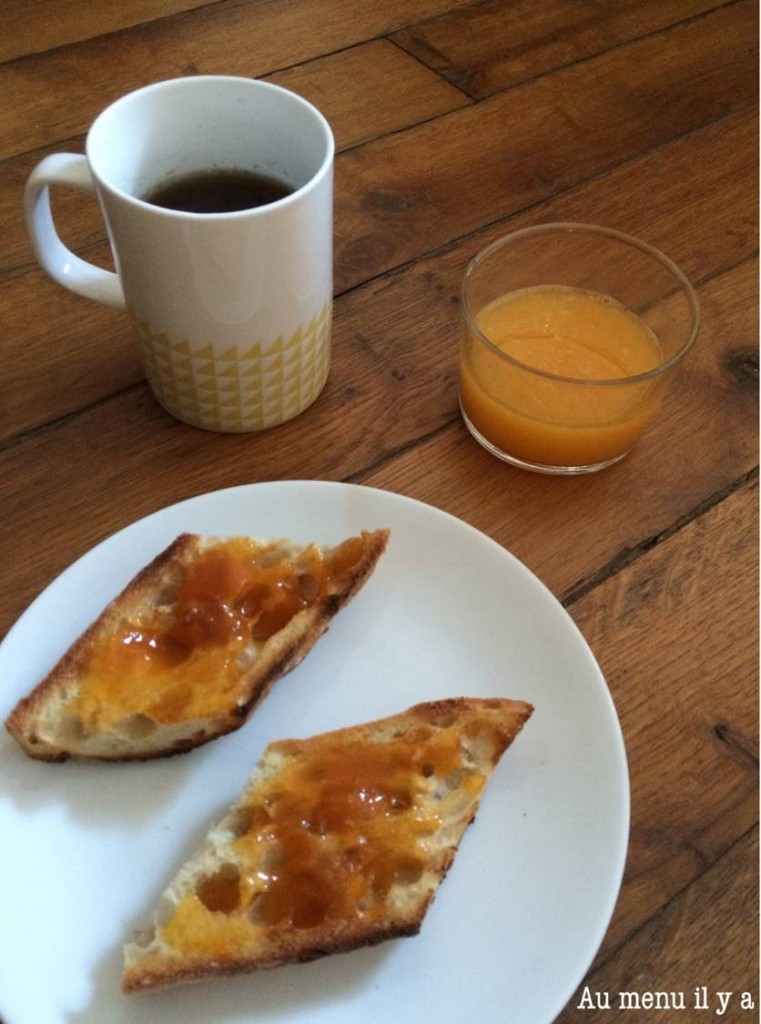 Confiture abricot vanille - Au menu il y a (bis sans contour)