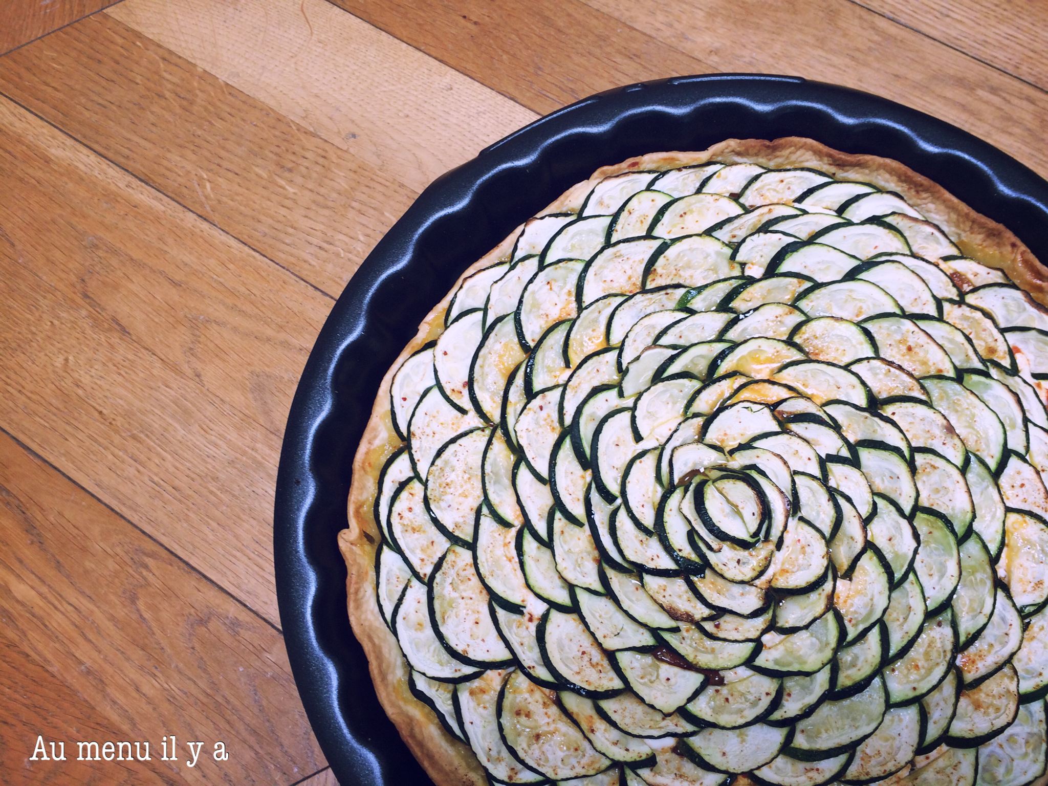 [Recette] Tarte courgette et tomate