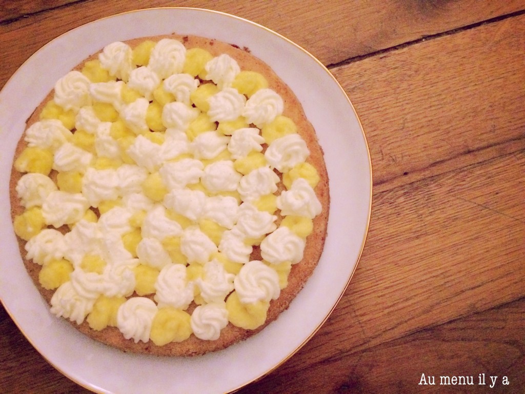 Entremet citron comme une tarte citron meringuée - Au menu il y a