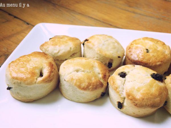 [Recette] Scones aux raisins