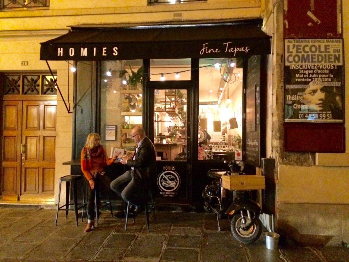 [Restaurant] Homies, Bar à manger – Paris 04