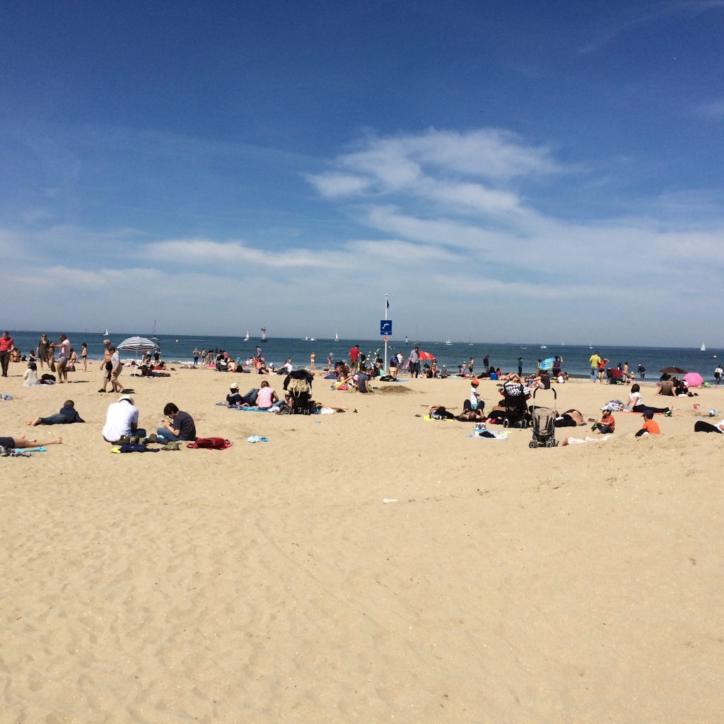 Plage de trouville - Au menu il y a - Un weekend à Trouville Deauville