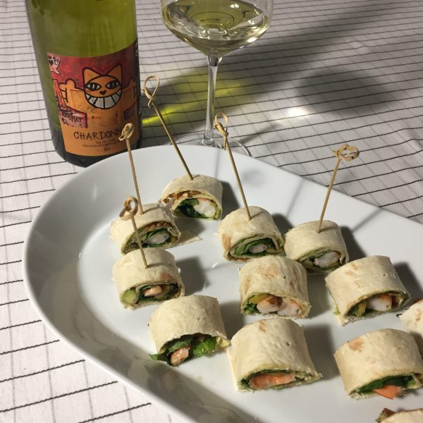 [Recette] Roulés apéritifs crevette/avocat/mangue